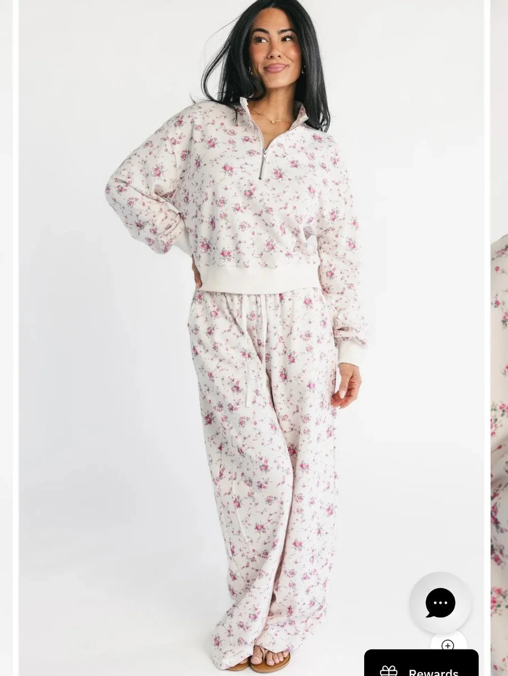 Baltic Born Allison Lounge Set Floral sz M